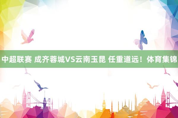 中超联赛 成齐蓉城VS云南玉昆 任重道远！体育集锦