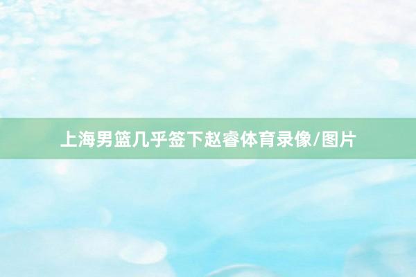 上海男篮几乎签下赵睿体育录像/图片