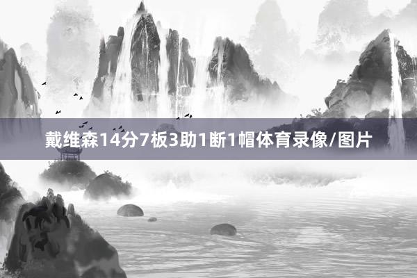 戴维森14分7板3助1断1帽体育录像/图片