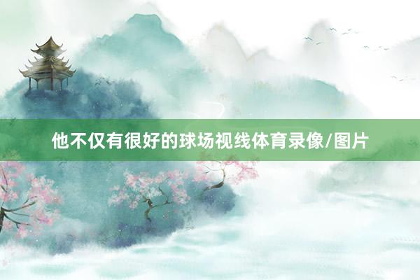 他不仅有很好的球场视线体育录像/图片