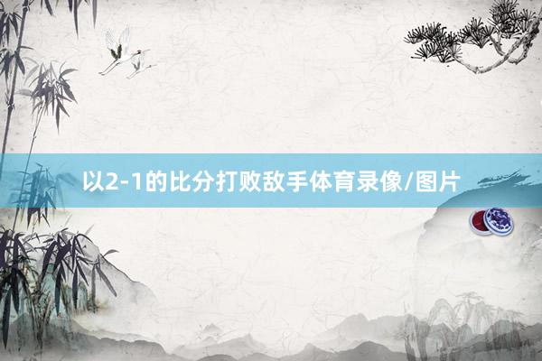 以2-1的比分打败敌手体育录像/图片