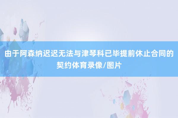 由于阿森纳迟迟无法与津琴科已毕提前休止合同的契约体育录像/图片