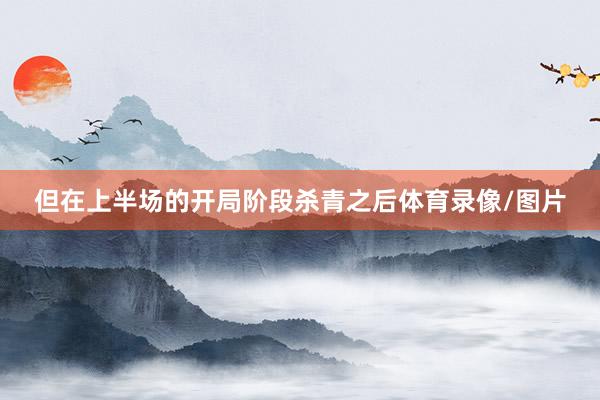 但在上半场的开局阶段杀青之后体育录像/图片